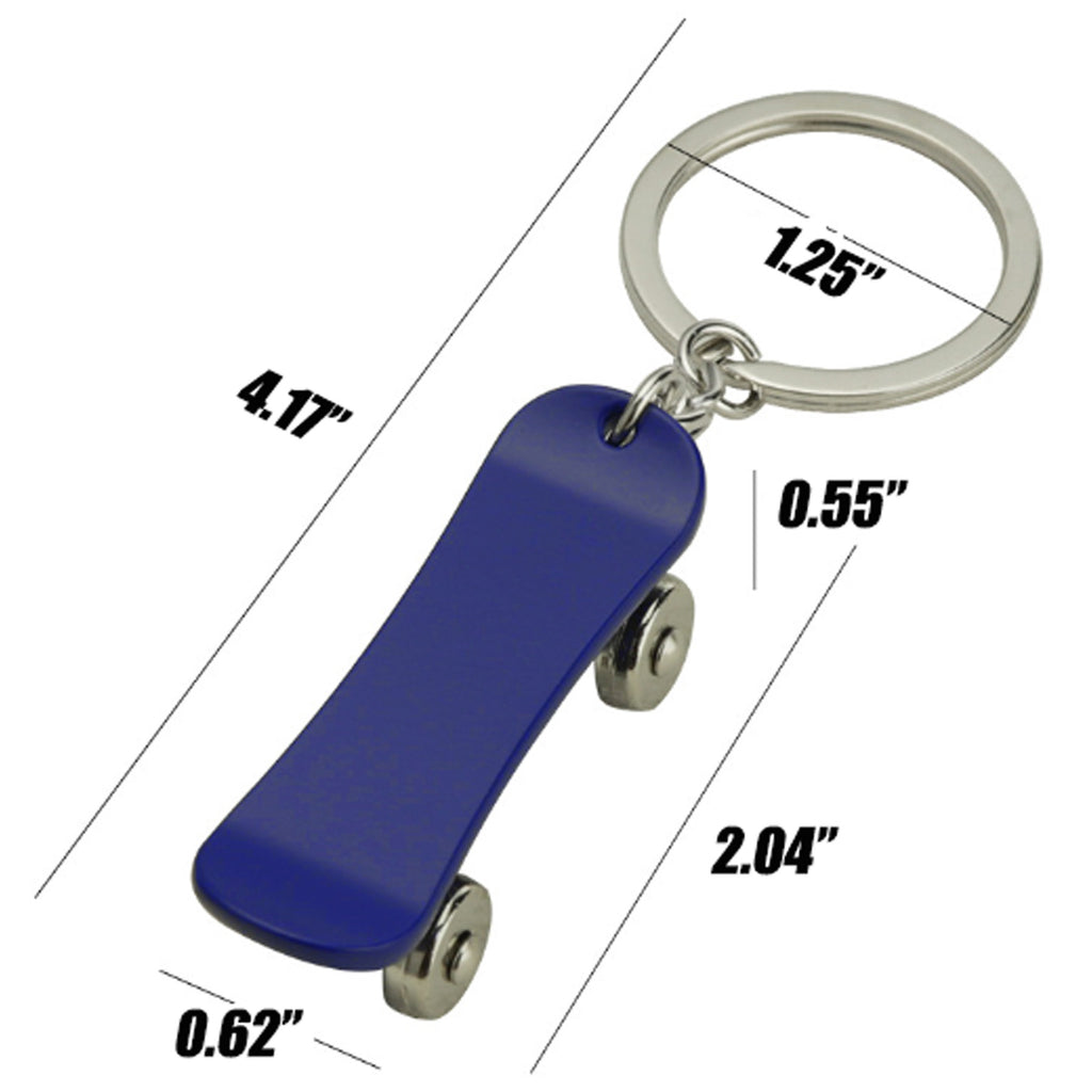 Mini Metal Scooter Keychain Pendant