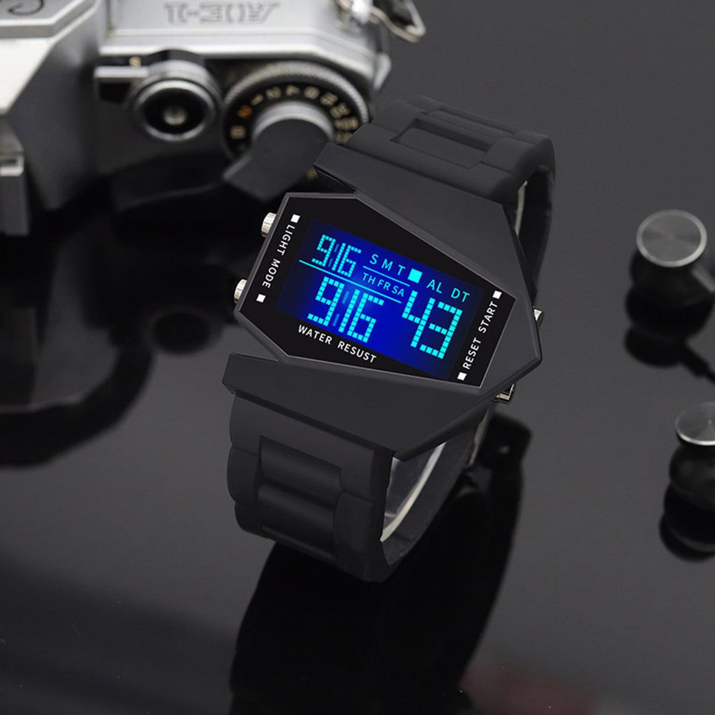 Multi-function Irregular Electronic Watch