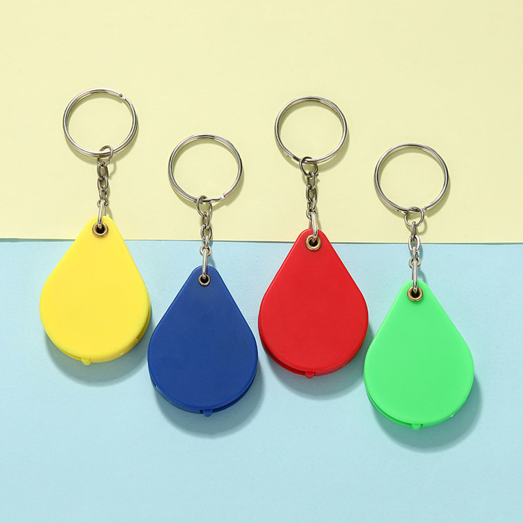 10x Mini Magnifying Glass With Keychain