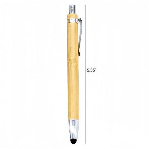 Bamboo Wooden Touch Screen Ballpoint Pen