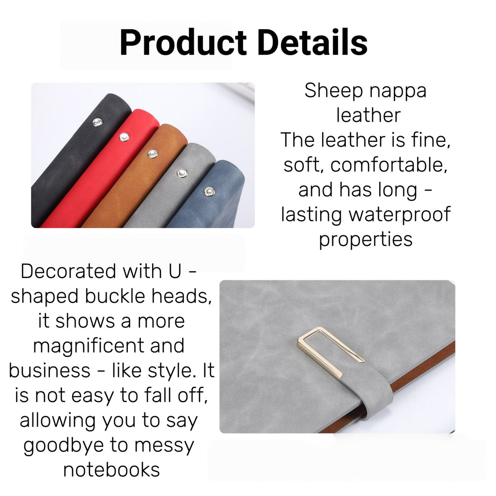 A5 Magnetic - closure Loose - leaf Notebook