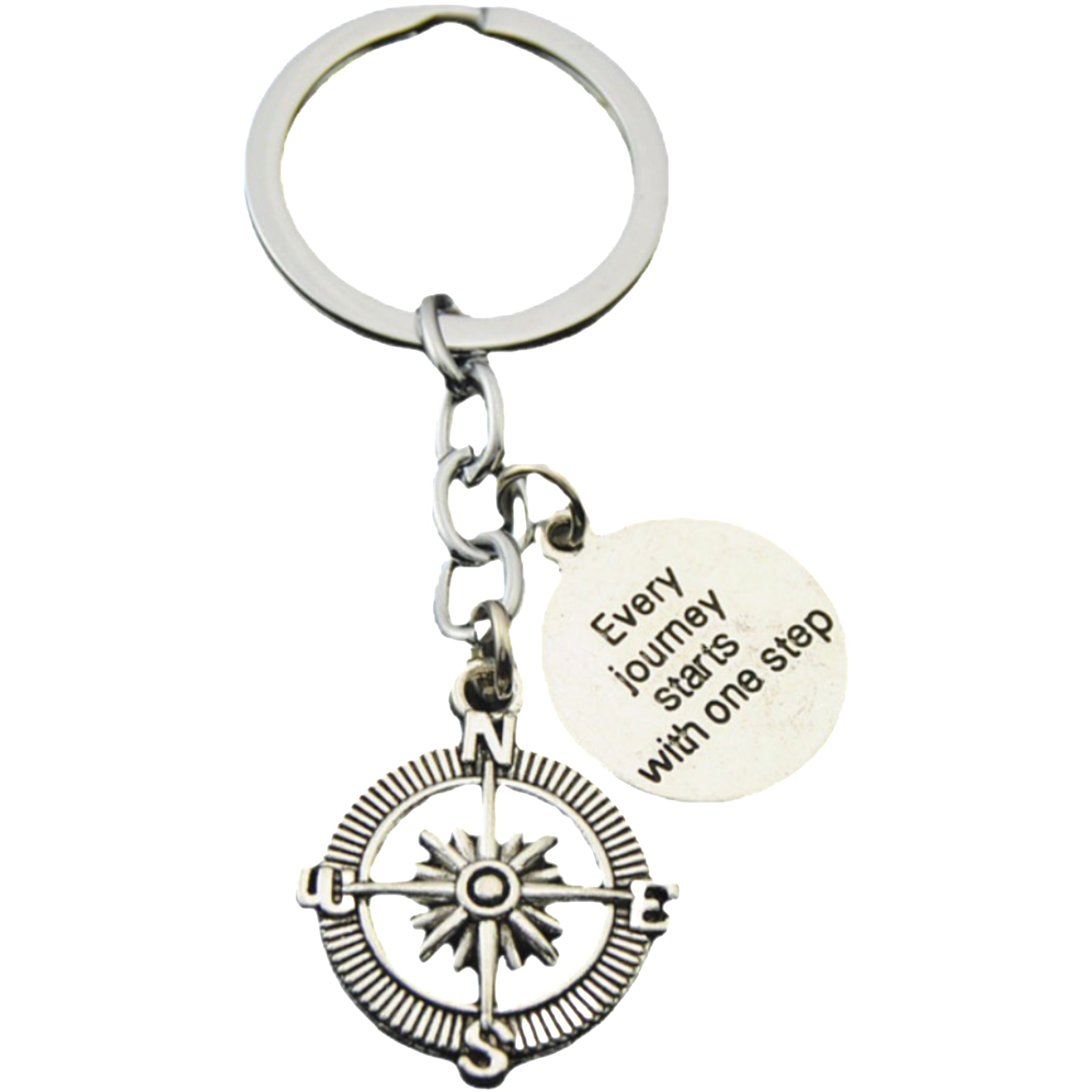 Airplane Travel - themed Keychain Pendant