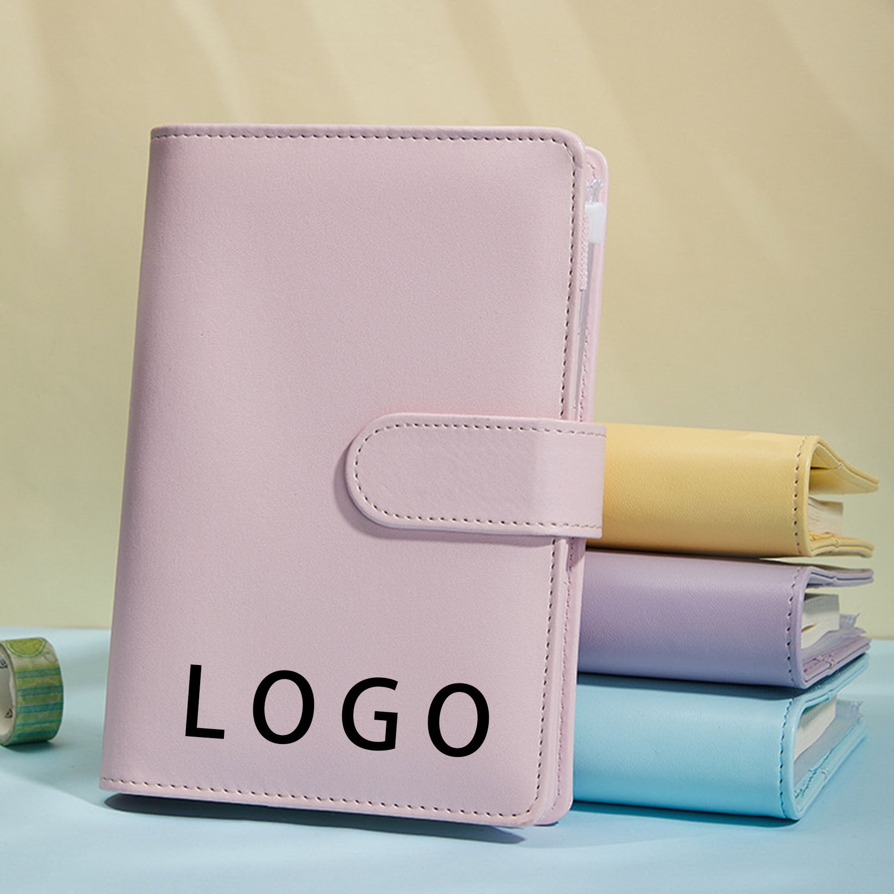 Deluxe Macaron A5 Ring Binder Notebook
