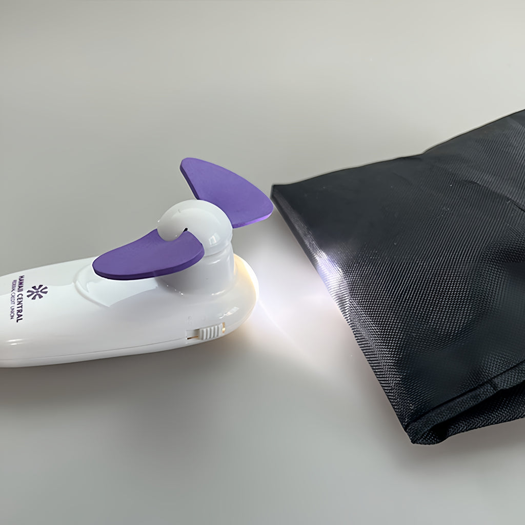 Portable Fan With Light