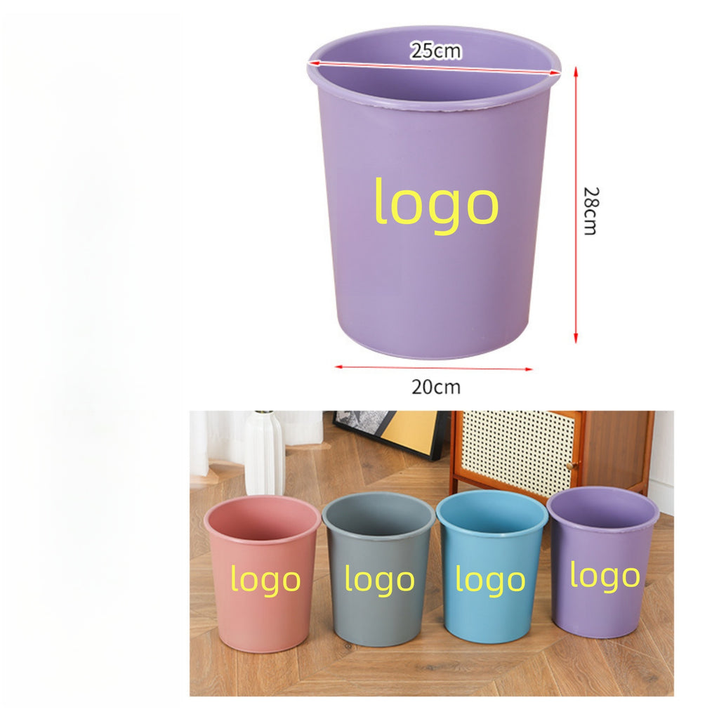 Household Plastic Trash Cans