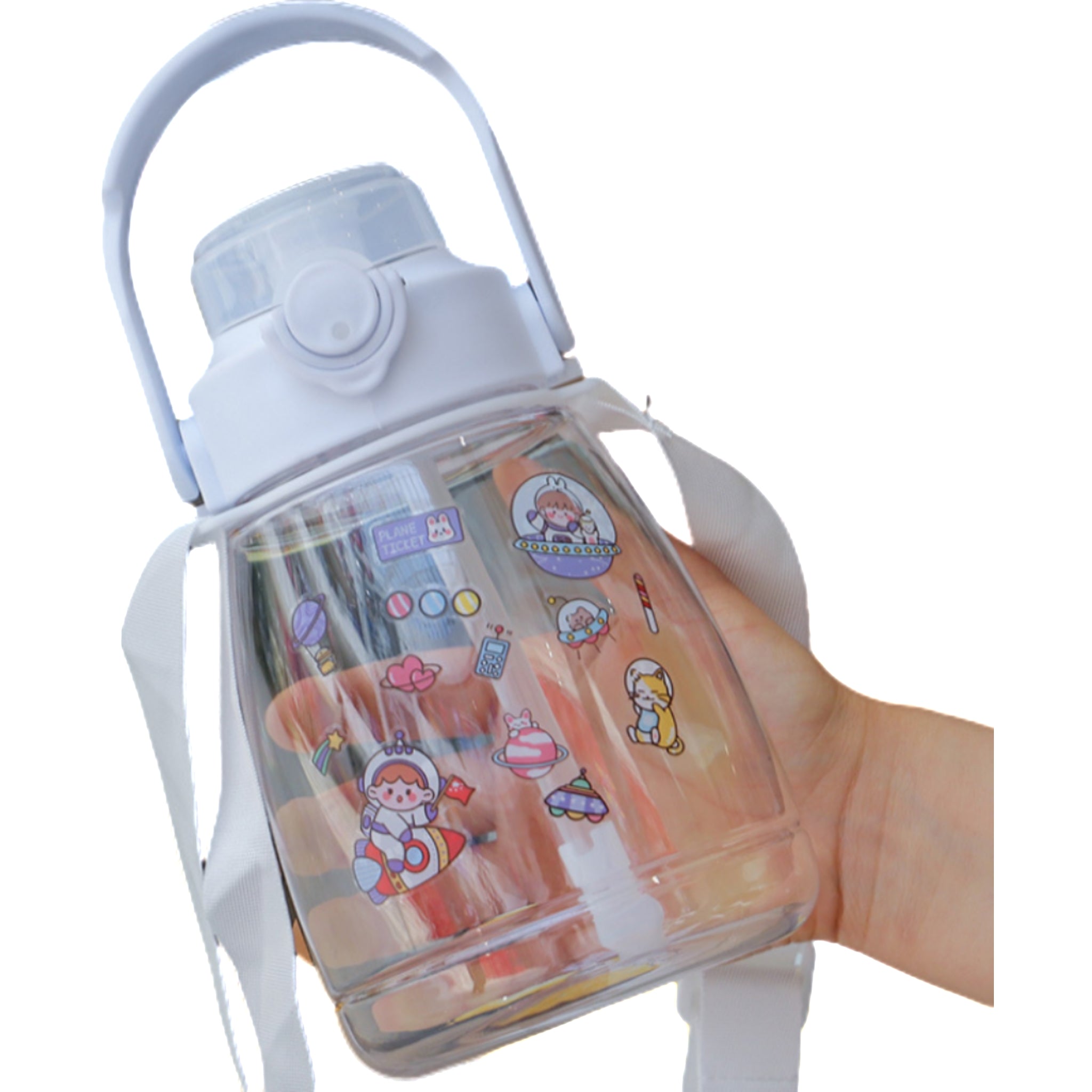 41 Oz Big Belly Cup With Straw For Direct Drinking