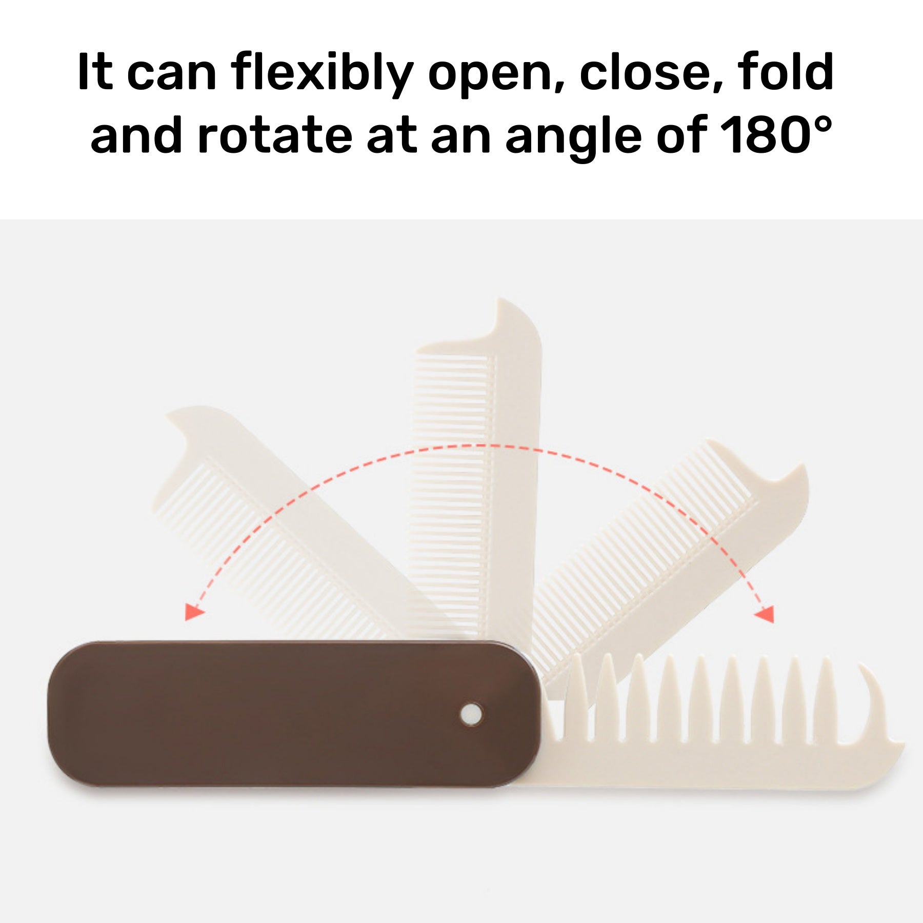 Foldable Portable Comb