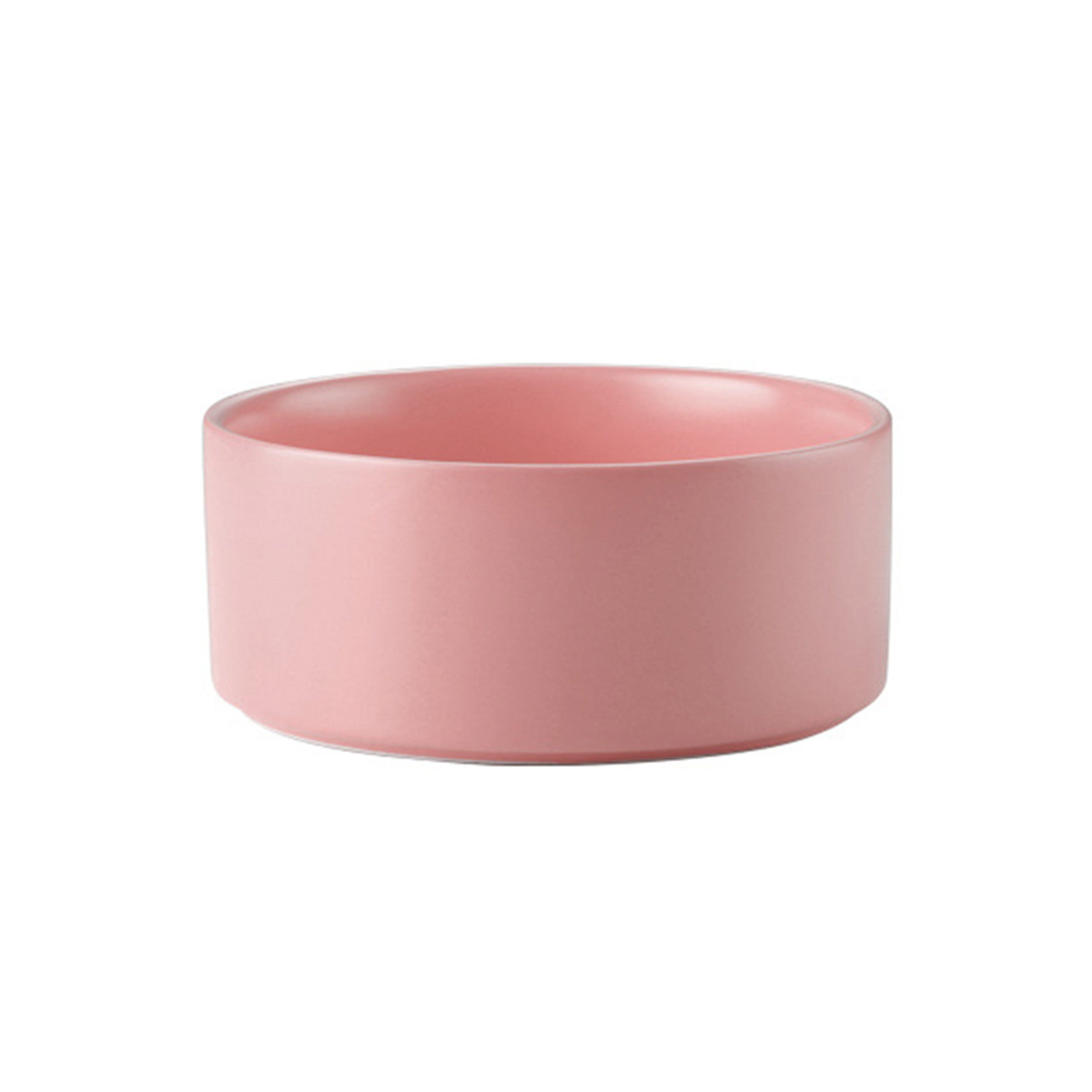 Ceramic Frosted Pet Bowl