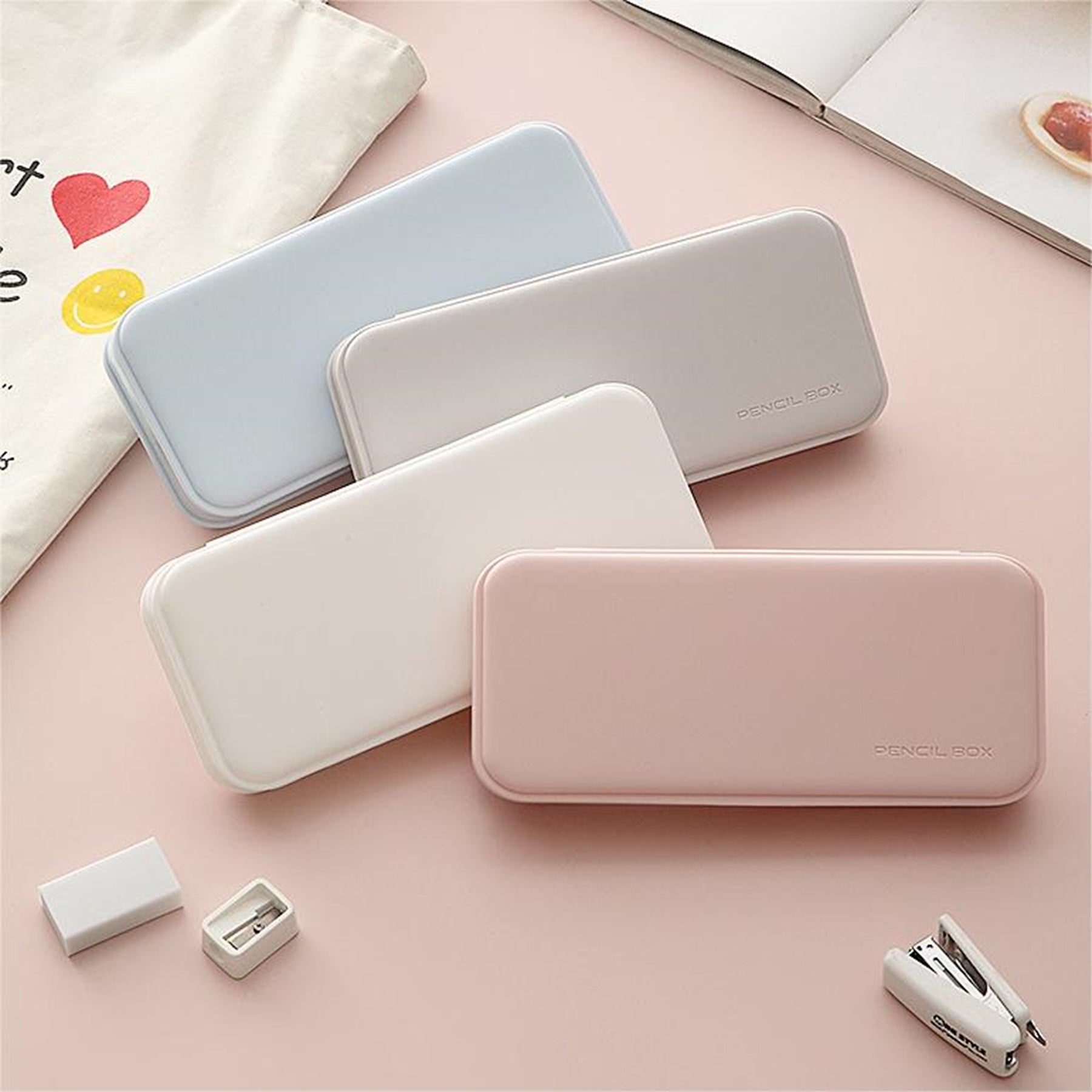 Macaron Color Single Layer Pencil Case