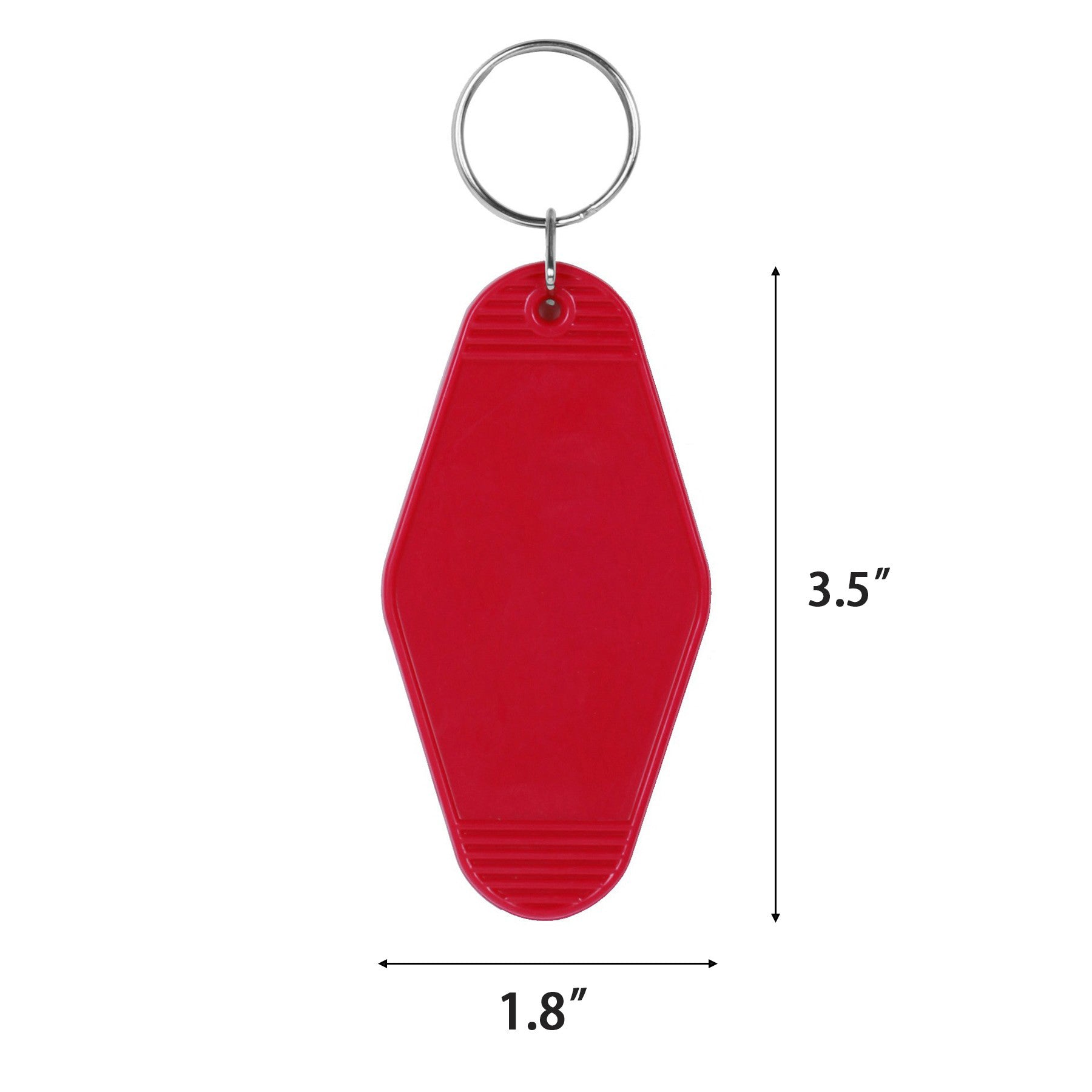 Plastic Hotel Keychain