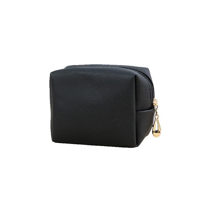 Leather Cosmetic Pouch Wash Bag