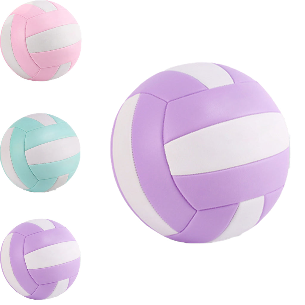 Portable Volleyball with Monochrome Logo