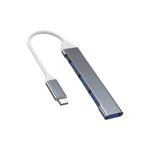 4-Port Usb Hub With Type-C
