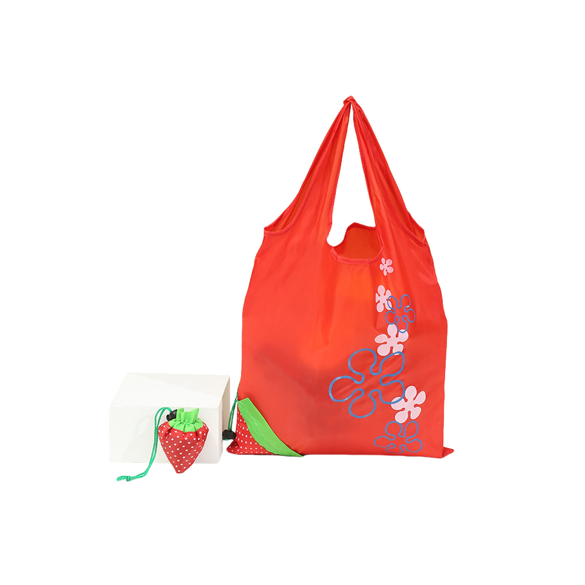 Folding Shopping Bag Strawberry Bag