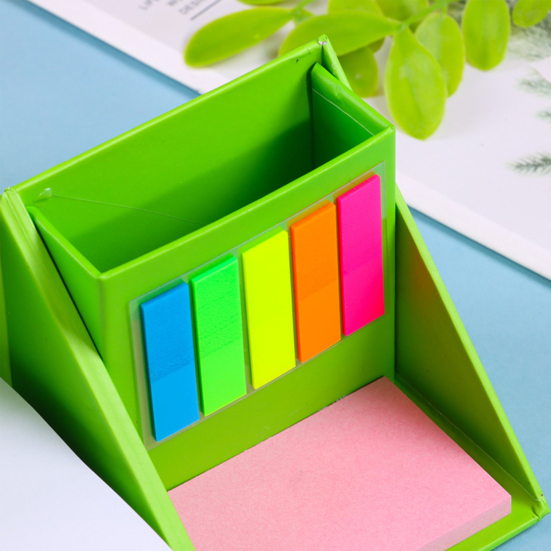 Folding Pencil Holder Sticky Note Box