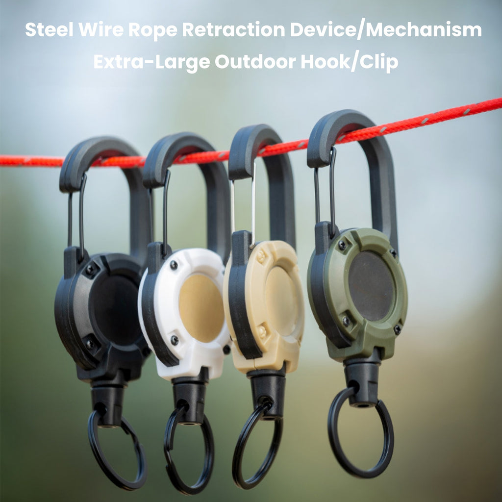 Outdoor Tactical Quick-Release Retractable Buckle
