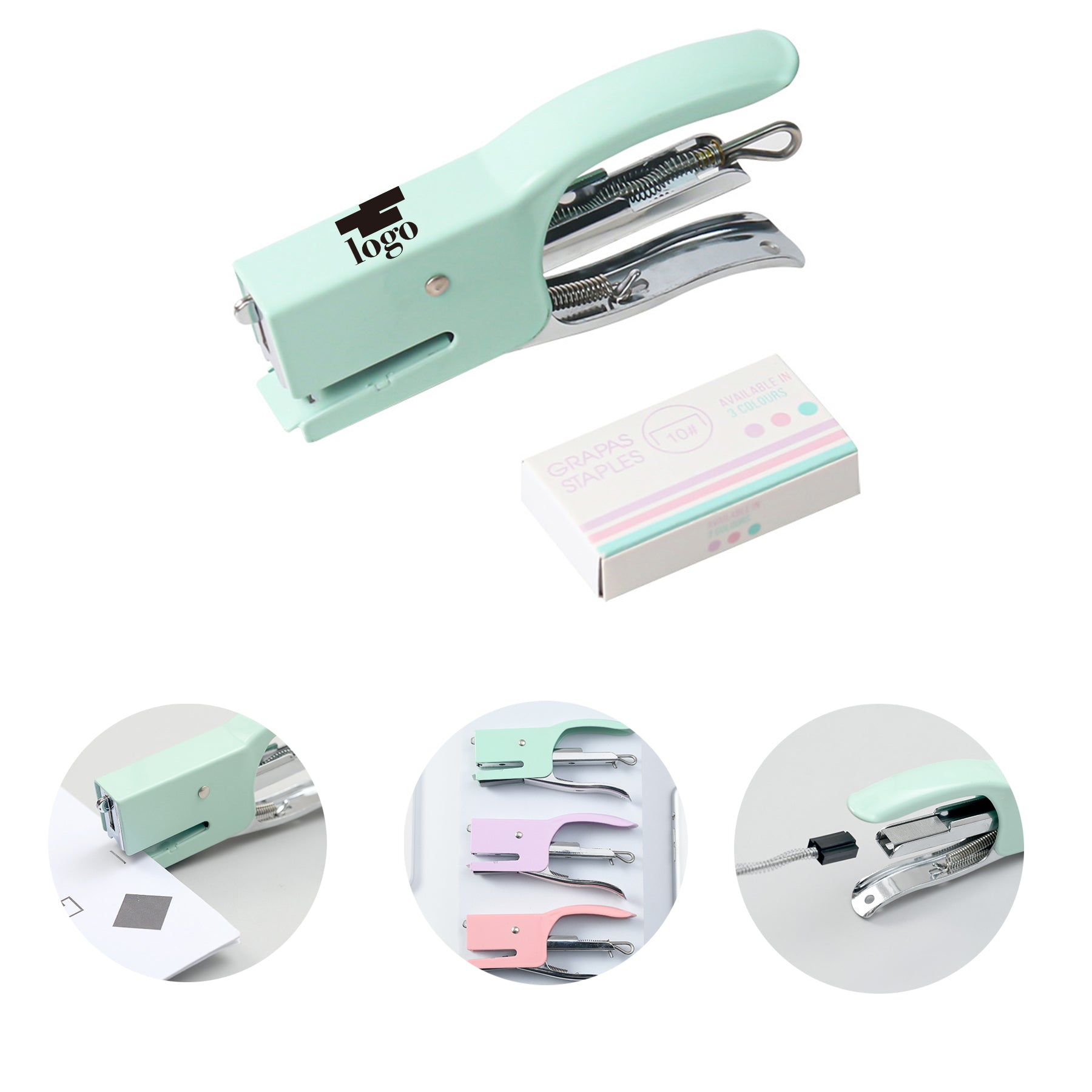 Mini Metal Handheld Stapler