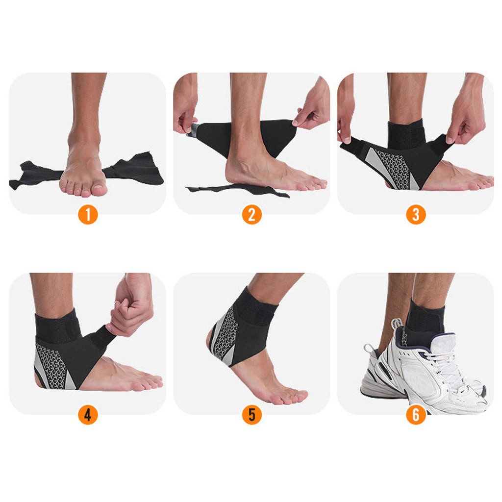 Adult Sports Ankle Protector Anti Sprain Protective Sock Sleeve