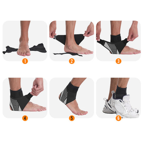 Adult Sports Ankle Protector Anti Sprain Protective Sock Sleeve