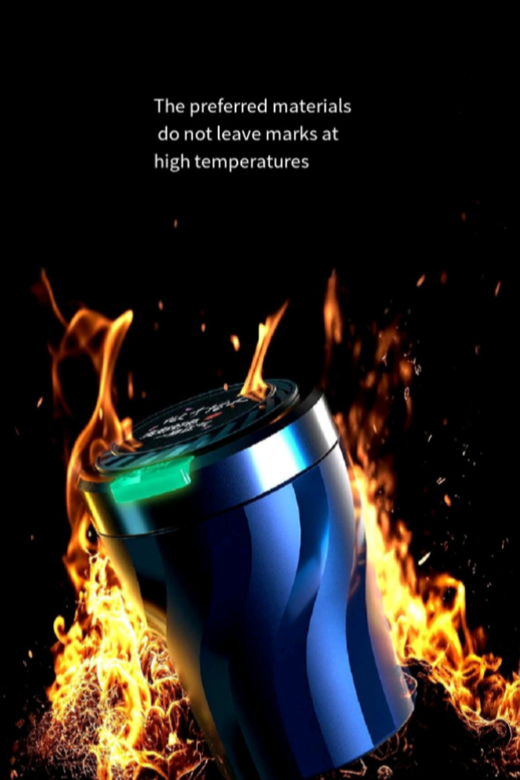 One Click Opening Luminous Car Mounted Ashtray