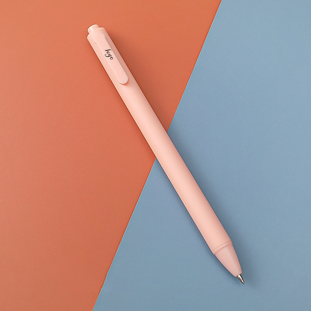 Simple Macaron Color Retractable Ballpoint Pens