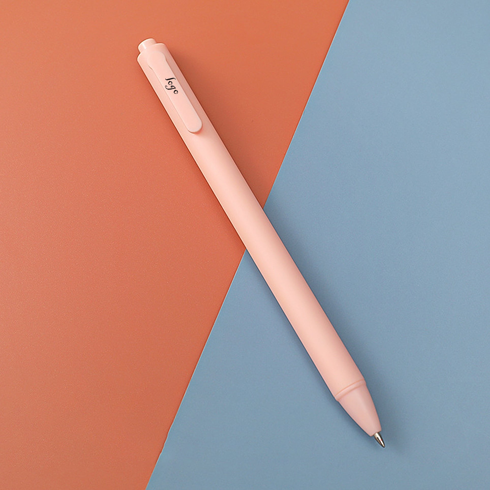 Simple Macaron Color Retractable Ballpoint Pens