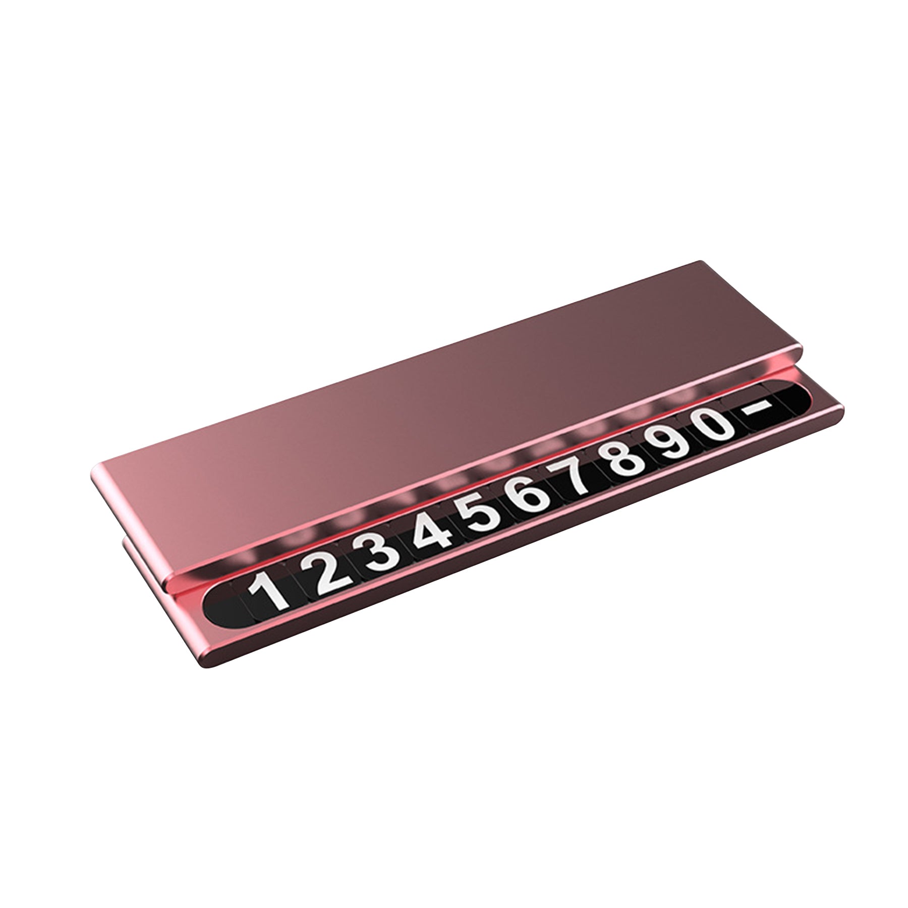 Car Temporary Parking Number Sign