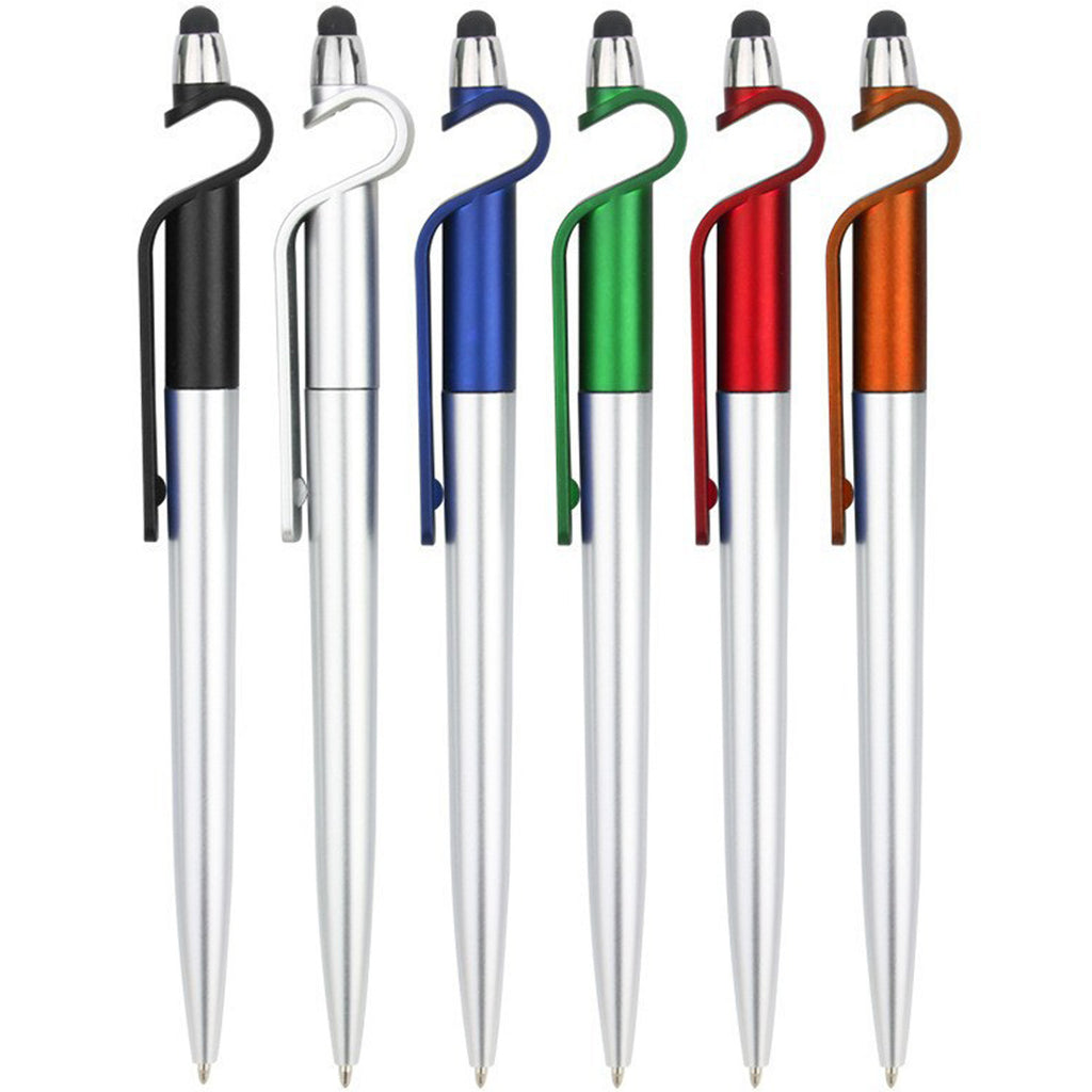 Stylus Ballpoint Pen With Phone Holder