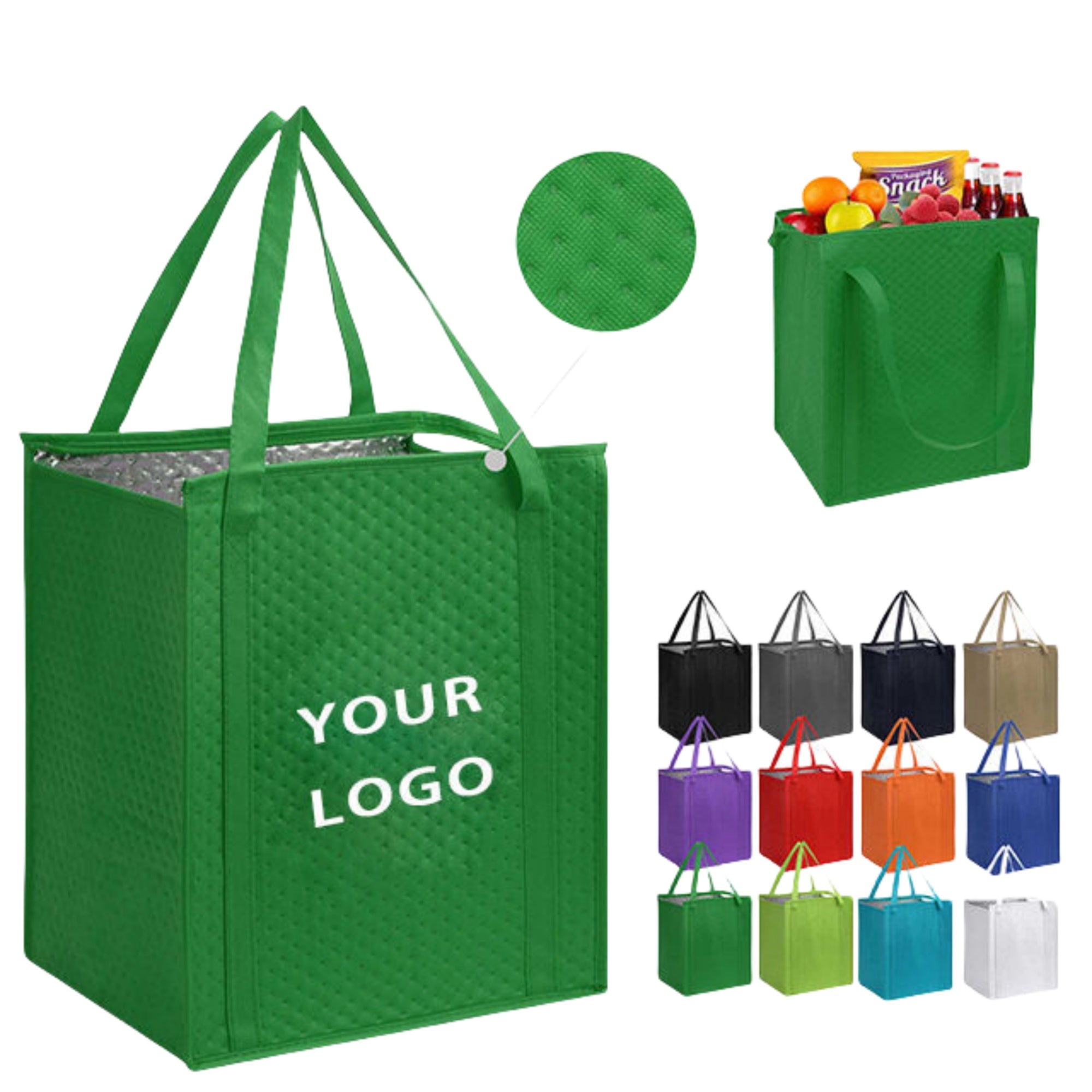 Aluminum Foil Thickened Insulated Takeout Bag