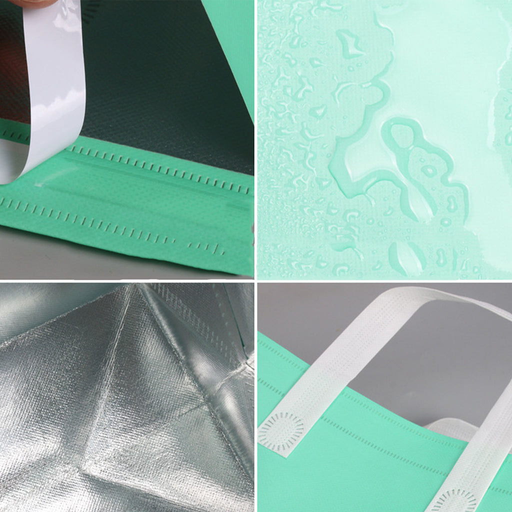 Premium Kraft-Colored Insulated Delivery Bag