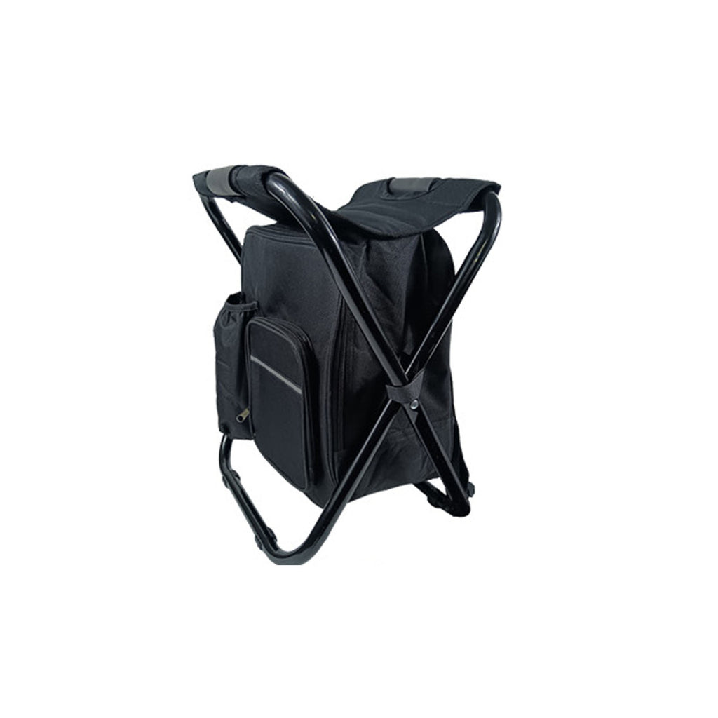 Collapsible Fishing Stool With Cooler Bag