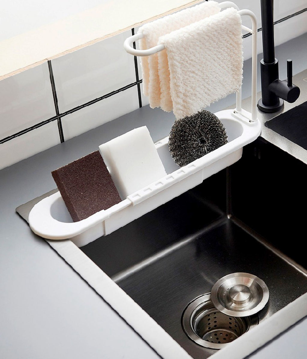 Retractable Storage Rack For Sink