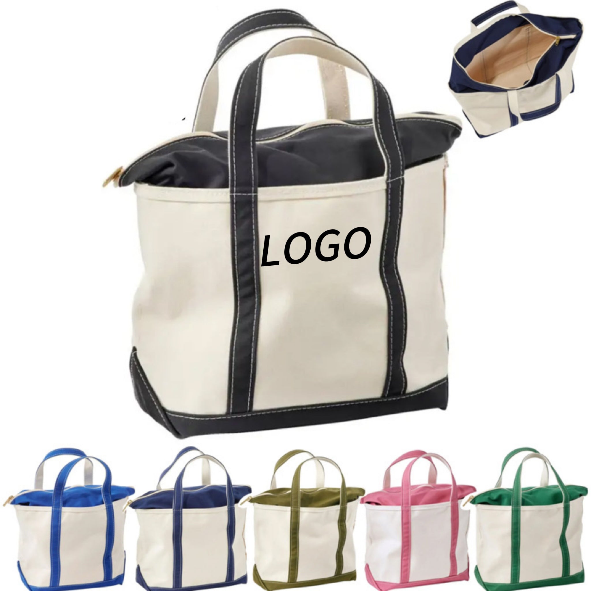 Large-Capacity Tote Bag with Handle