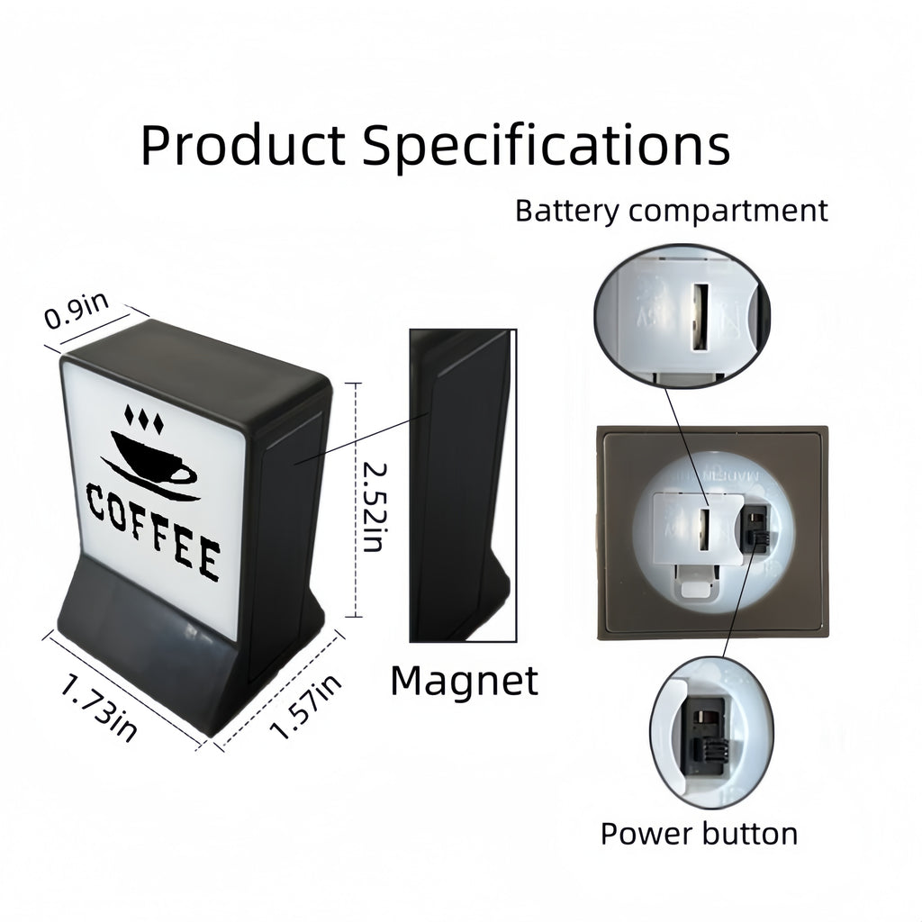Refrigerator Magnet Lamp