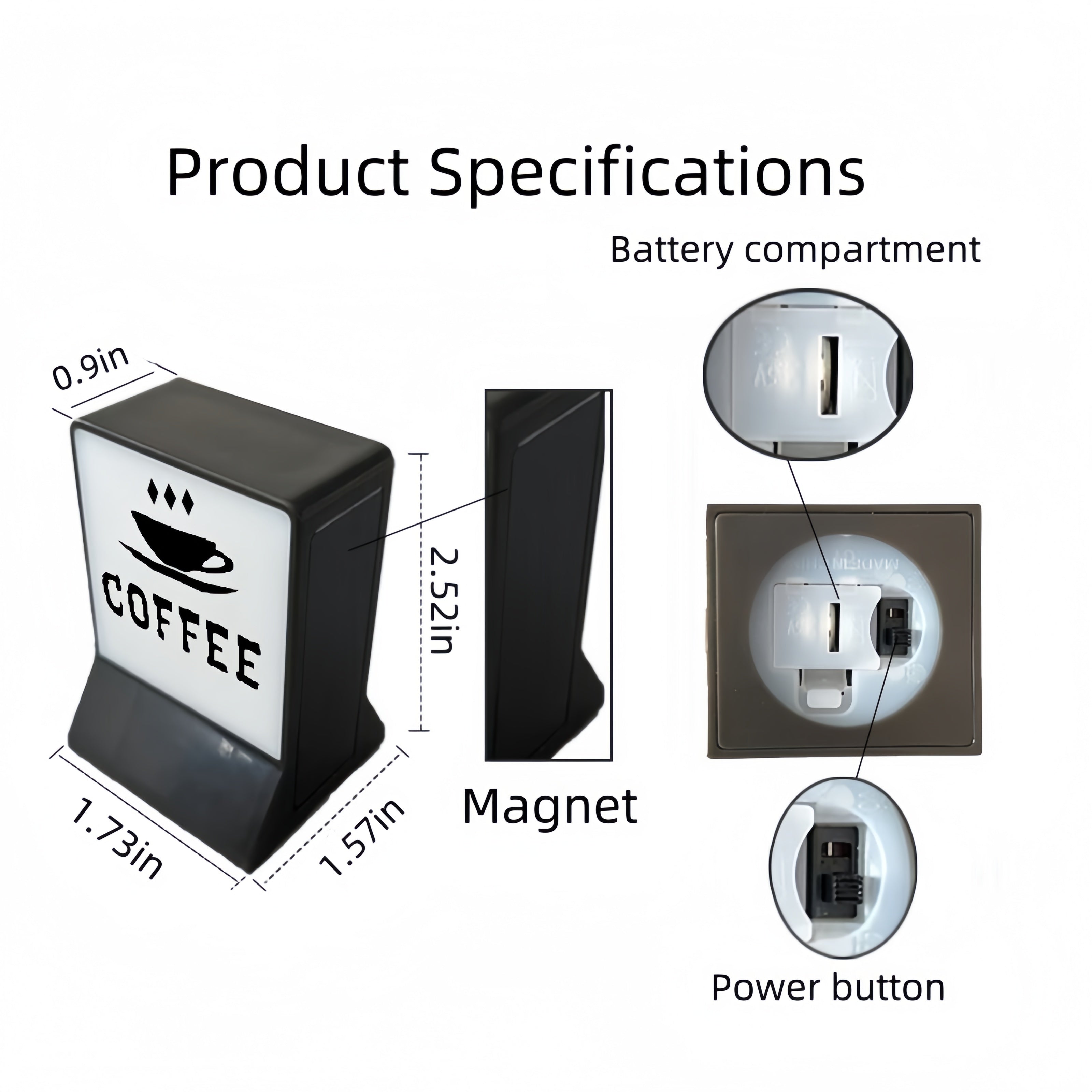 Refrigerator Magnet Lamp