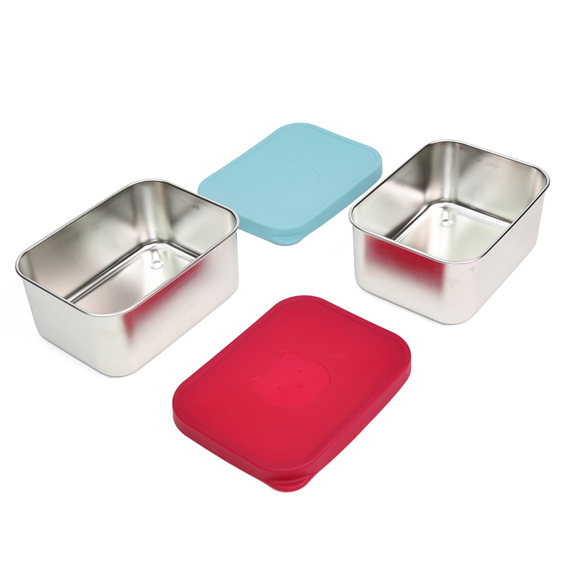 Stainless Steel Lunch Box Seal With Silicone Lid