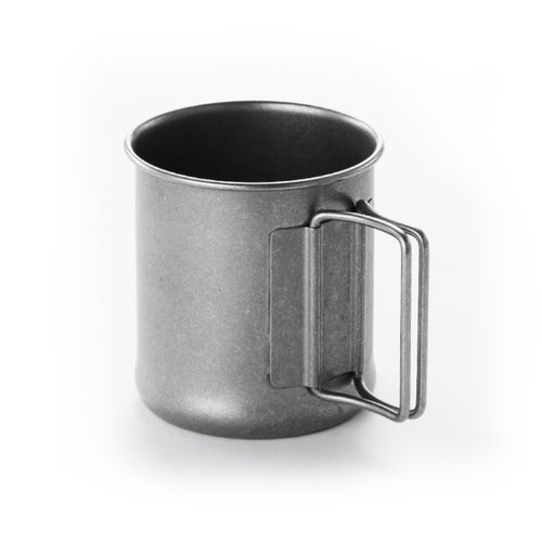 10Oz Stainless Steel Folding Handle Cup