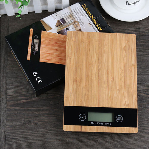 Bamboo Kitchen Scales