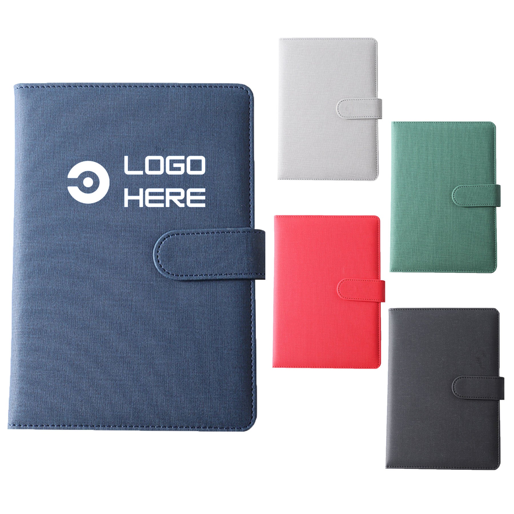 Magnetic Closure Business Notebook