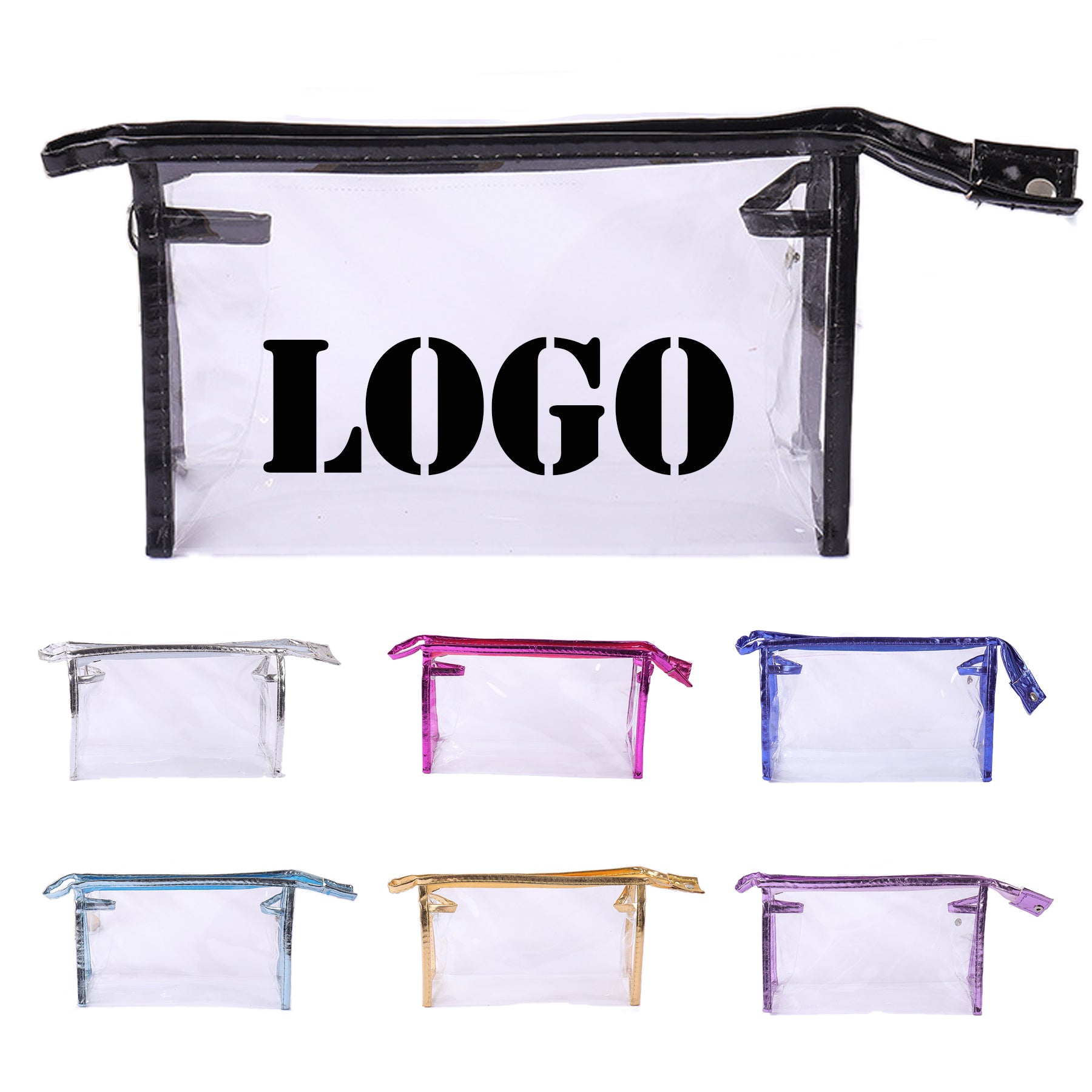 PVC Lucency Zipper Bag