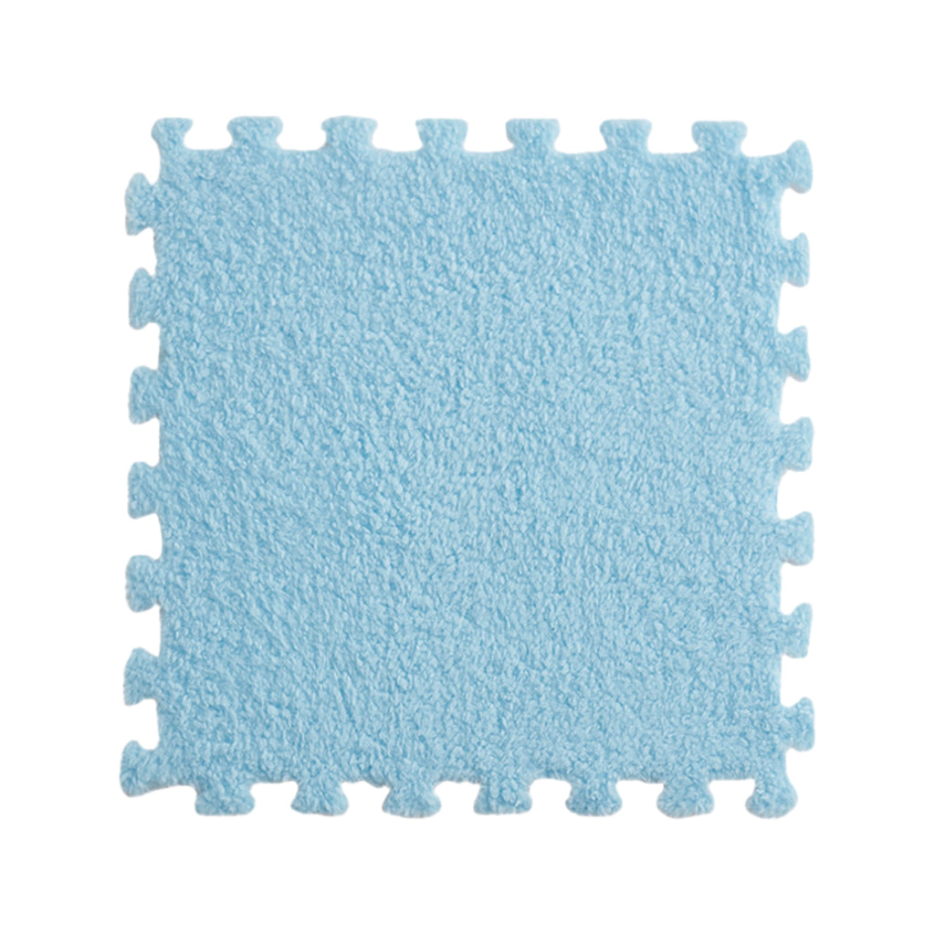Foam Plush Patchwork Carpet