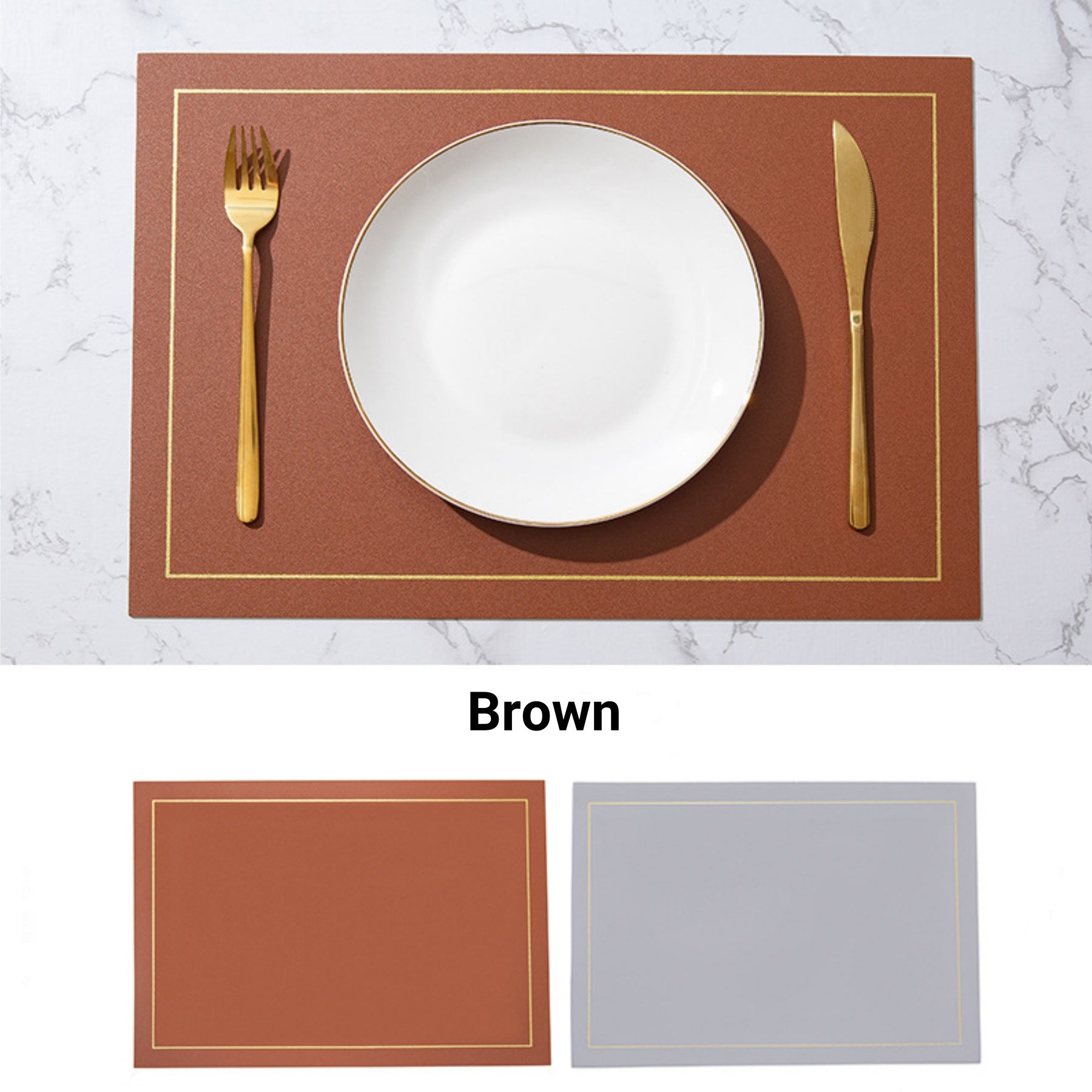 Square Double-Color Double-Sided Placemat