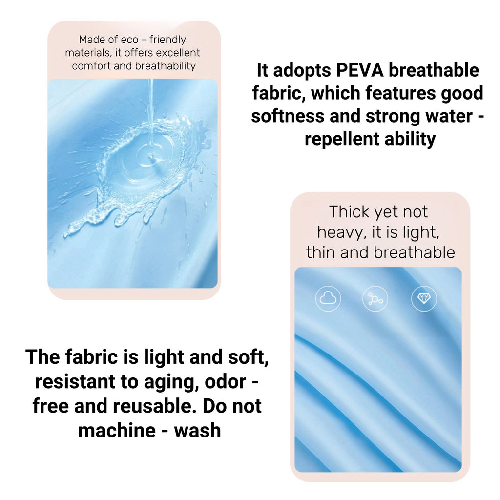 Reusable Rain Poncho For Adults