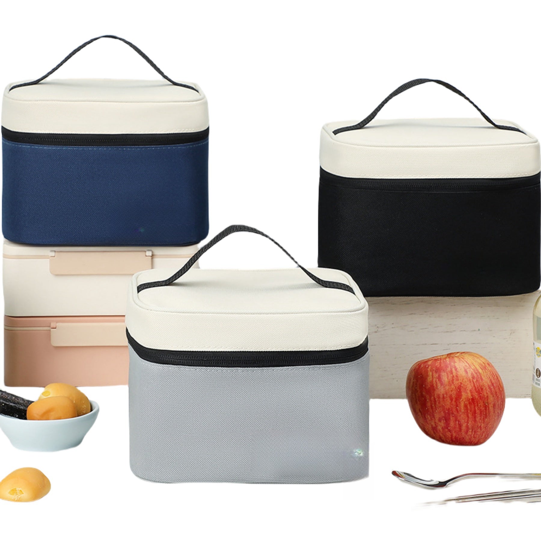 Two-tone Insulated Lunch Bag