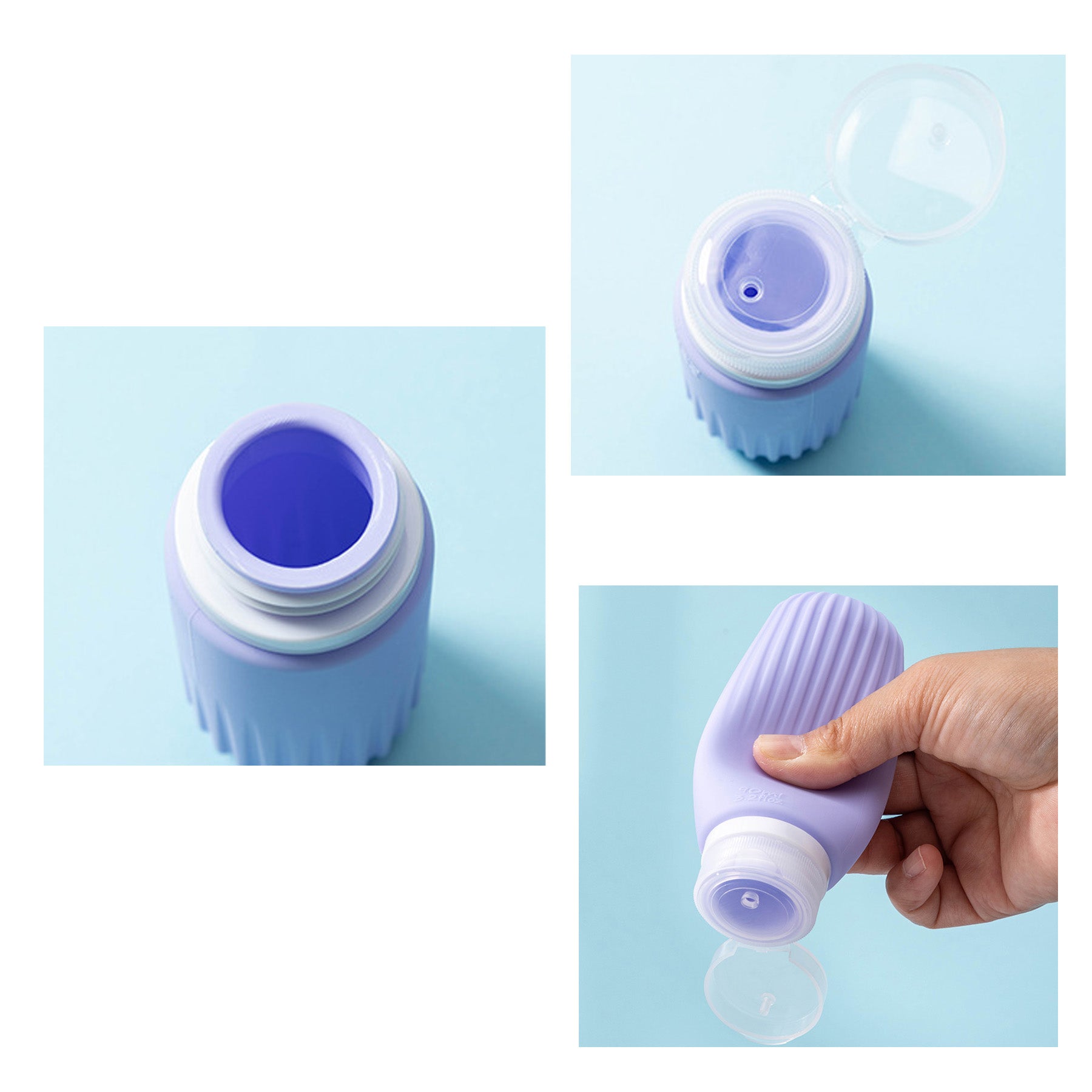 Large Capacity Portable Silicone Travel Bottle