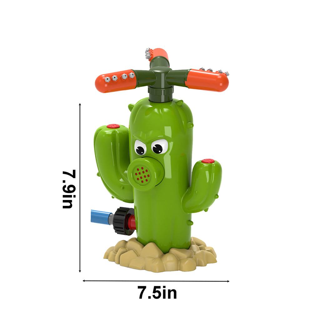 Cactus Shape Water Sprinkler Toy