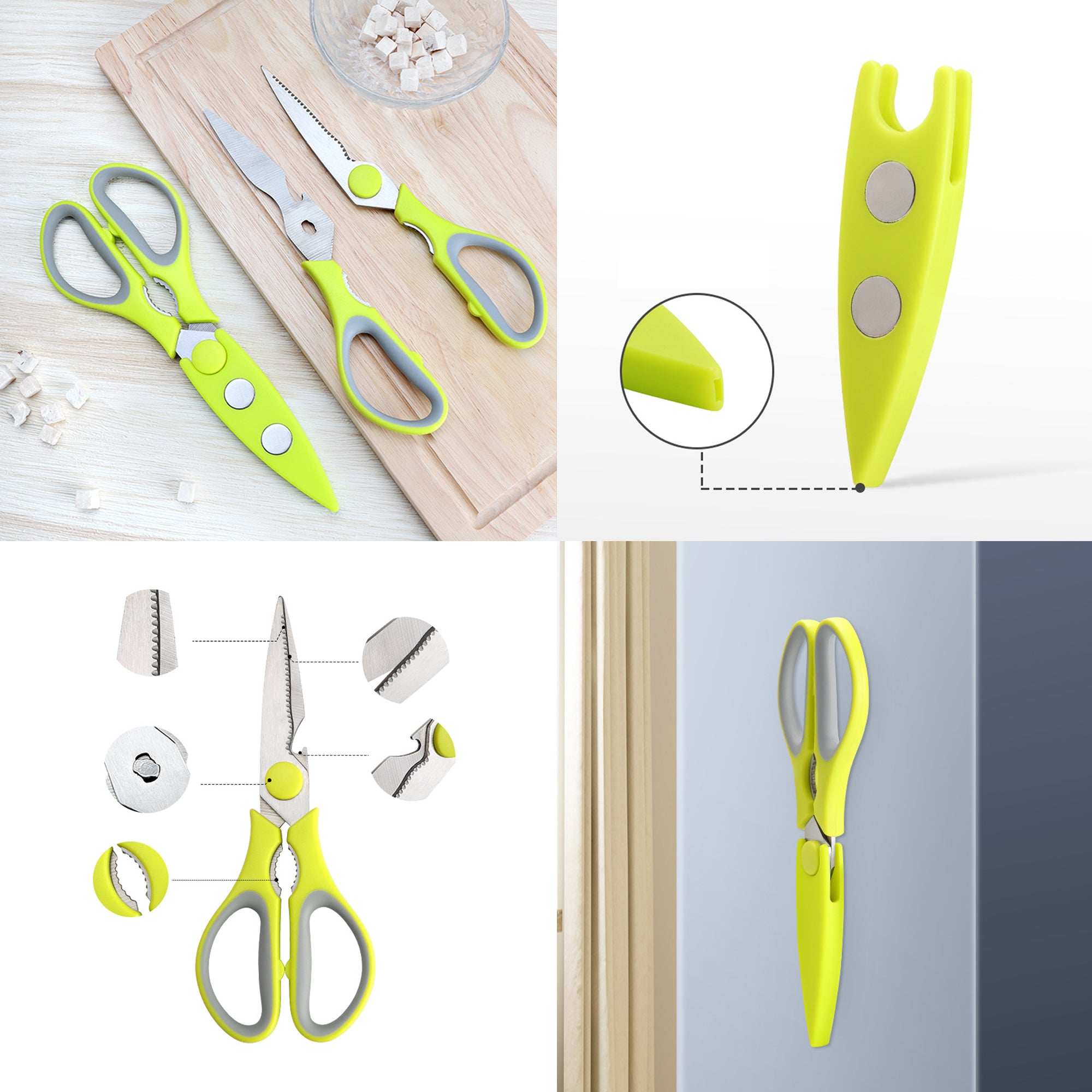 Magnetic Kitchen Scissors