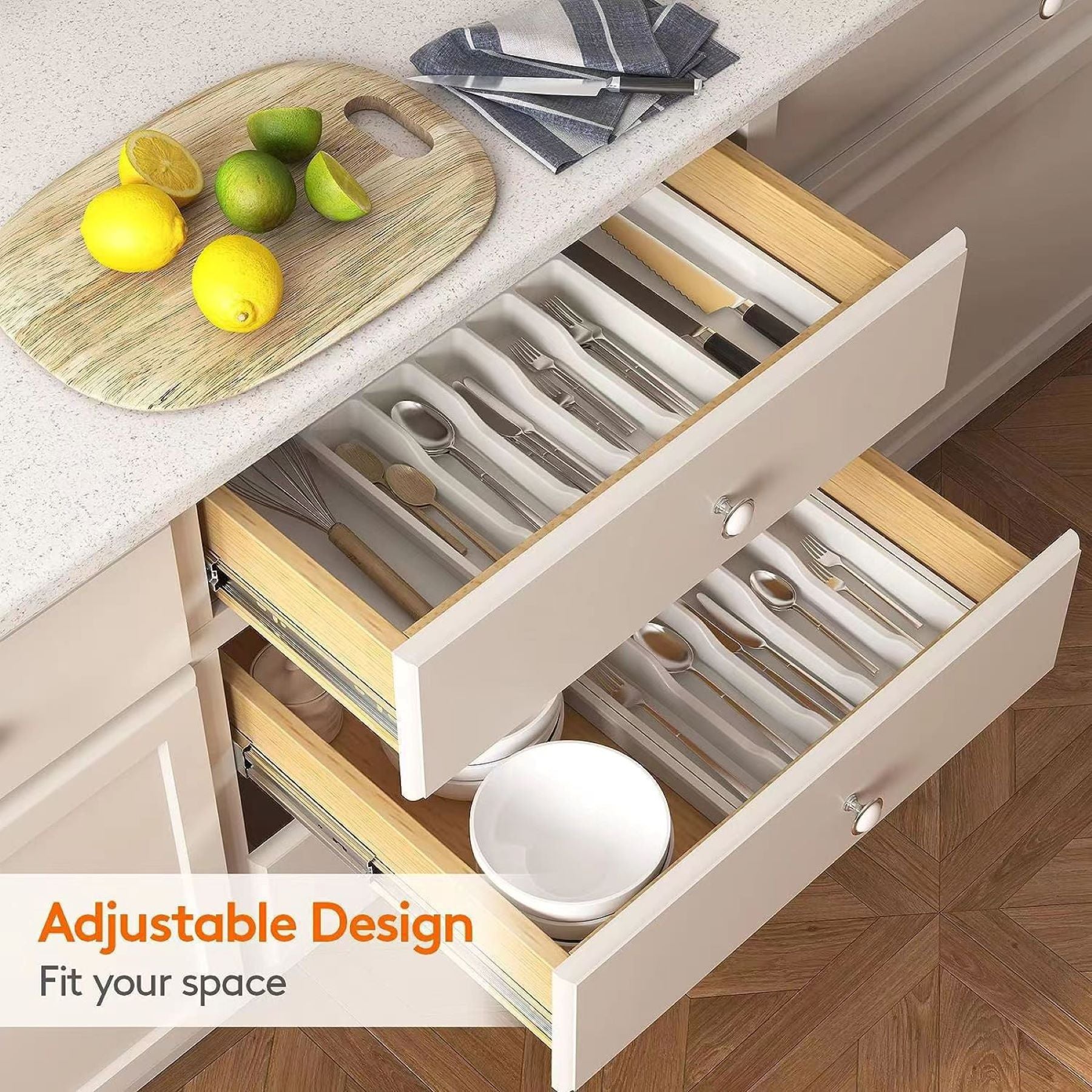 Expandable Tableware Storage Box
