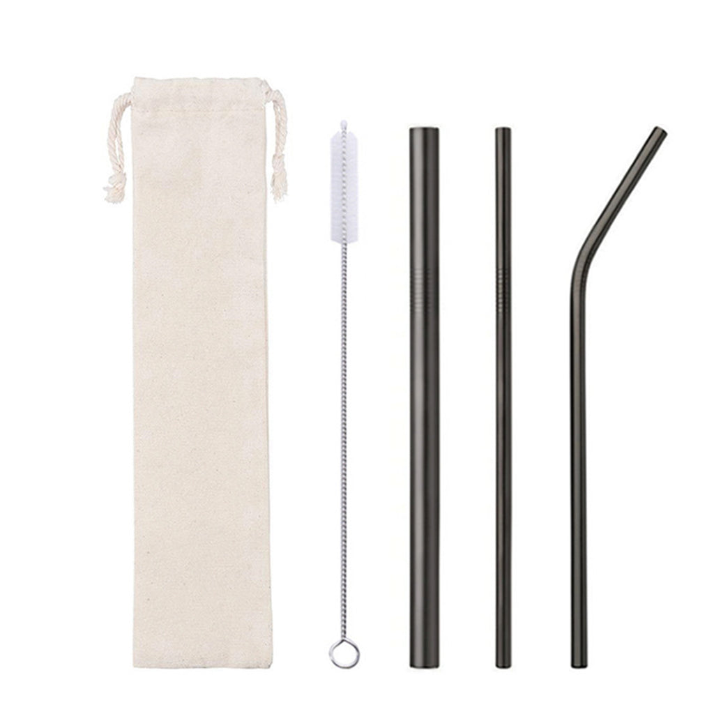 Stainless Steel Straw Set