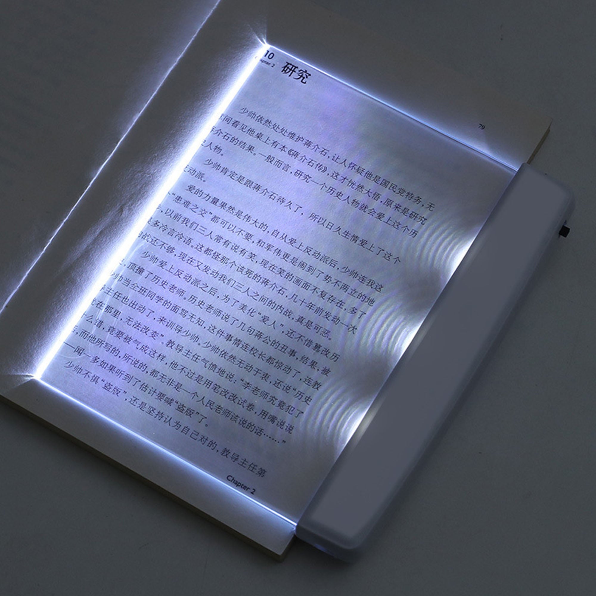 Reading Flat Light Book Light